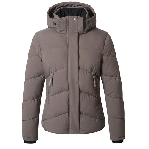 Dámská zimní bunda Covalliero AW 26/27, béžová - vel. XL Bunda dámská Covalliero, béžová, vel. XL, AW 26/27