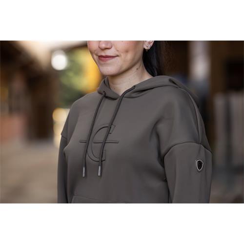 Dámská mikina Covalliero AW 26/27, hnědá - vel. L Mikina Covalliero Sweater, hnědá, vel. L, AW 26/27