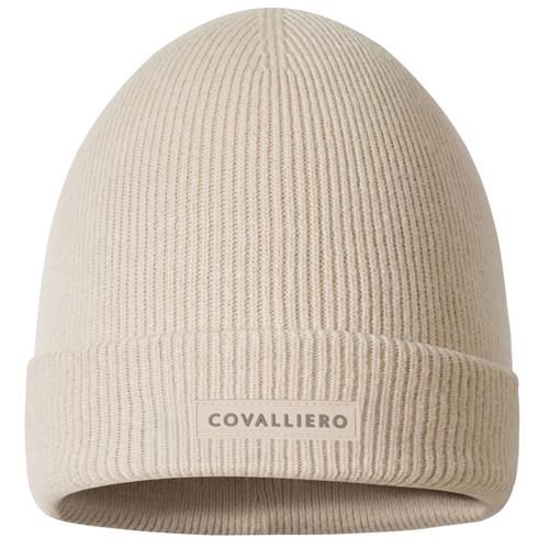 Čepice Covalliero Knitted, AW 26/27 - krémová Čepice Covalliero Knitted, krémová, AW 26/27