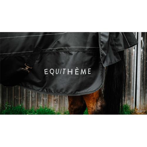 Nepromokavá deka Equithéme Tyrex Lumin, 0gr, AW 26/27, černá - vel. 135 cm Nepromokavá deka Equitheme Tyrex Lumin AW 26/27, 0gr, černá, vel. 135