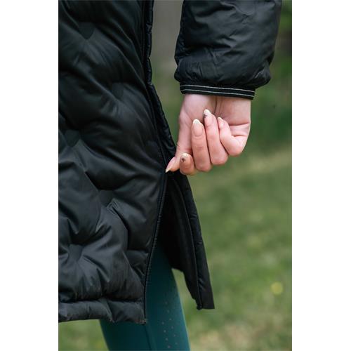 Dámský kabát Equithéme Doris, AW 26/27, černý - vel. M Dámský kabát Equitheme Doris, AW 26/27, černý, vel. M
