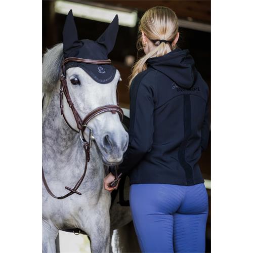 Dámská softshellová bunda Equithéme Victoria, AW 26/27, černá - vel. M Dámská bunda Equitheme Victoria, AW 26/27, černá, vel. M