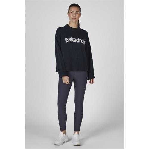 Dámský svetr Eskadron KNIT Dynamic, AW 26/27, modrý s nápisem - vel. M Dámský svetr Eskadron KNIT Dynamic, AW 26/27, modrý, vel. M