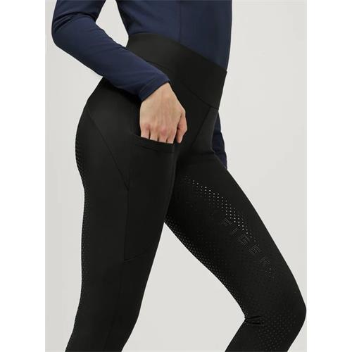 Dámské jezdecké legíny Tommy Hilfiger Elmira, černé - vel. M Dámské leginy Tommy Hilfiger Elmira, černé, vel. M