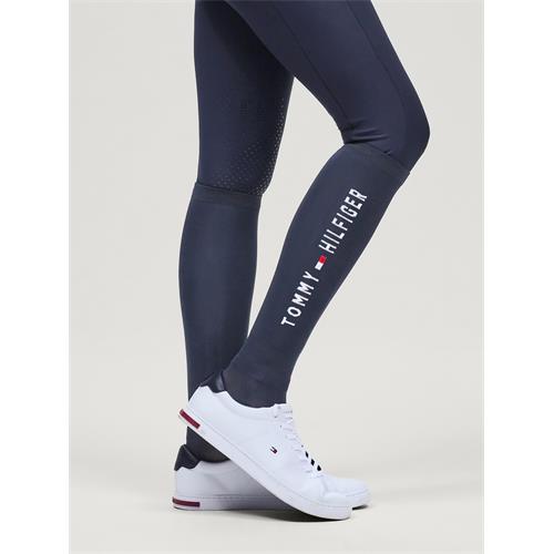 Jezdecké podkolenky Tommy Hilfiger Clifton, AW 26/27, modré, vel. 39/42 Jezdecké podkolenky Tommy Hilfiger Clifton, AW 26/27, modré, vel. 39/42