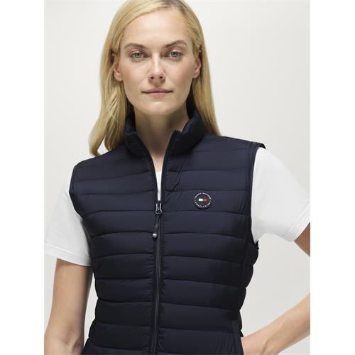 Dámská vesta Tommy Hilfiger Serano, modrá - vel. S Dámská vesta Tommy Hilfiger Serano, modrá, vel. S
