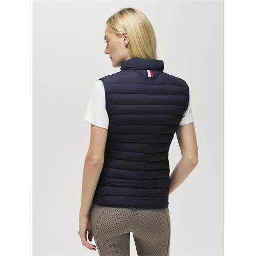 Dámská vesta Tommy Hilfiger Serano, modrá - vel. M Dámská vesta Tommy Hilfiger Serano, modrá, vel. M