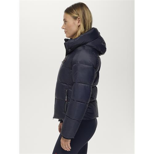 Dámská zimní bunda Tommy Hilfiger Glendale, AW 26/27, modrá - vel. S Dámská bunda Tommy Hilfiger Glendale, AW 26/27, modrá, vel. S