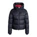 Dámská zimní bunda Tommy Hilfiger Glendale, AW 26/27, modrá - vel. L Dámská bunda Tommy Hilfiger Glendale, AW 26/27, modrá, vel. L