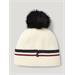 Čepice Tommy Hilfiger Dean Pom Pom, AW 26/27, krémová Čepice Tommy Hilfiger Dean Pom Pom, AW 26/27, krémová