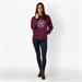 Dámská mikina HVP Rebecca, AW 26/27, vínová - vel. XL Dámská mikina HVP Rebecca, AW 26/27, vínová, vel. XL