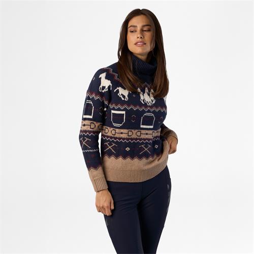 Dámský svetr HVP Every, AW 26/27, modrý - vel. M Dámský svetr HVP Every, AW 26/27, modrý, vel. M