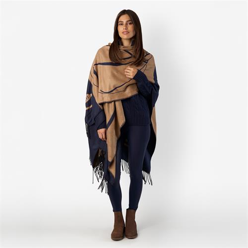 Pončo HV Polo Nanda, AW 26/27, UNI - modré Pončo HVP Nanda, AW 26/27, modré, UNI