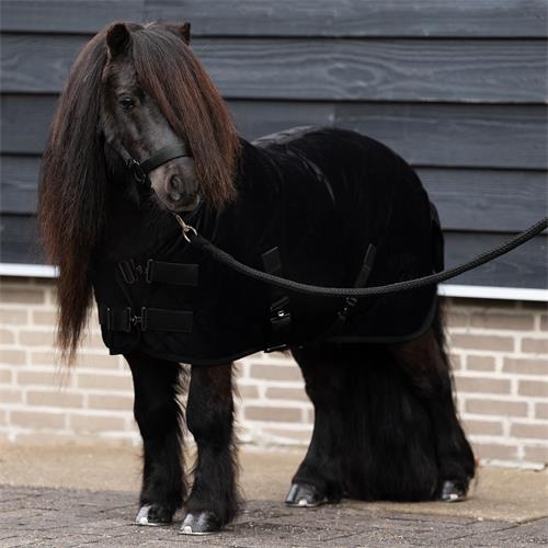 Stájová deka HVP Sacha, AW 26/27, Pony, černá - vel. 110/145 cm Stájová deka HVP Sacha, AW 26/27, černá, vel. 110/145cm