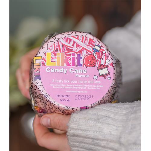 Liz pro koně Likit, náhradní náplň, 625 gr - Candy cane Liz pro koně LIKIT, náhradní náplň, Candy cane, 625 g