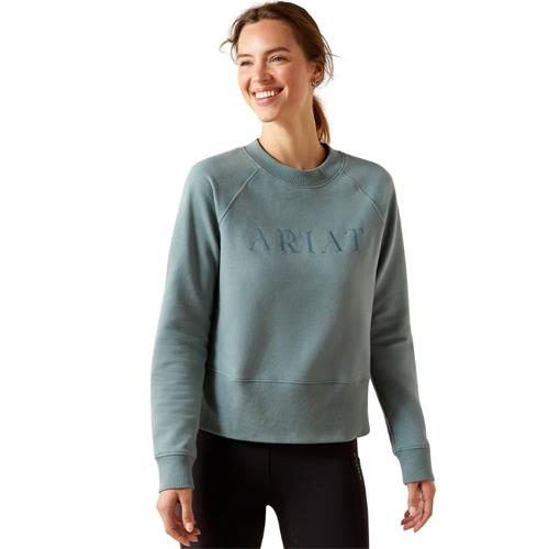 Dámská mikina Ariat Martine, AW 26/27, zelená - vel. S Mikina dámská Ariat Martine, zelená, vel. S