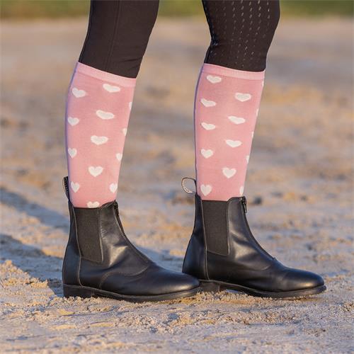 Jezdecké podkolenky QHP Lots of love, 2ks, AW 26/27, vel. 35-38 Jezdecké podkolenky QHP Lots of love, 2ks, AW 26/27, vel. 35-38