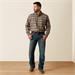 Pánská košile Ariat Rebar Flannel, khaki - vel. XL Košile pánská pracovní Ariat Rebar Flannel, khaki, vel. XL