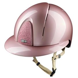 Bezpečnostní jezdecká přilba KEP Italia Smart Nova Star Pink, růžová