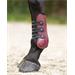 Přední chrániče QHP Champion, vínové - vel. Cob Tendon boots Champion