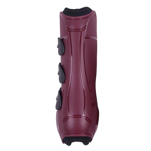 Přední chrániče QHP Champion, vínové - vel. Cob Tendon boots Champion