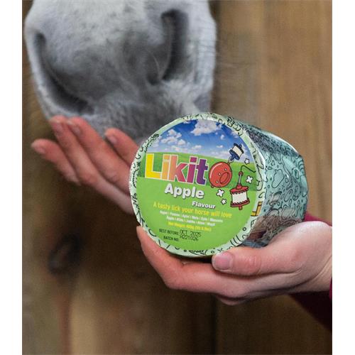 Liz pro koně Likit, náhradní náplň, 625 gr - jablko Liz pro koně LIKIT, náhradní náplň, jablko, 625 g
