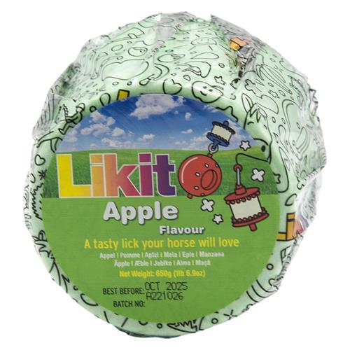 Liz pro koně Likit, náhradní náplň, 625 gr - jablko Liz pro koně LIKIT, náhradní náplň, jablko, 625 g