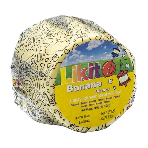 Liz pro koně Likit, náhradní náplň, 625 gr - banán Liz pro koně LIKIT, náhradní náplň, banán, 625 g
