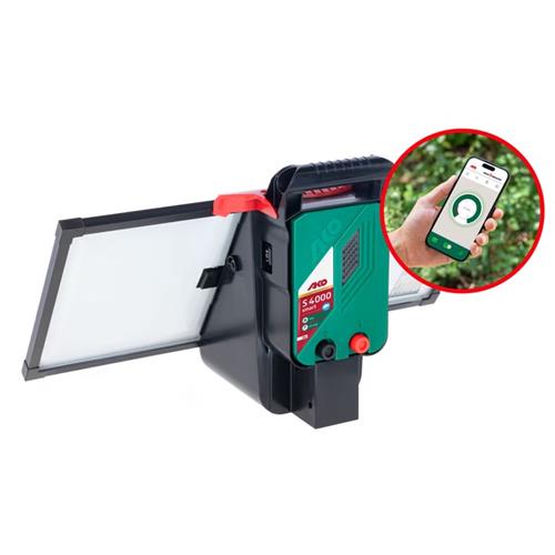 Zdroj pro elektrický ohradník AKO Sun Power S 4000 smart GPS, kombinovaný, 4 J Zdroj pro elektrický ohradník AKO Sun Power S 4000 smart GPS, kombinovaný, 4 J