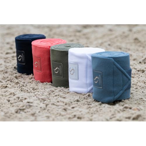 Bandáže fleecové Eskadron Sports S/S 25, bílé Bandáže fleecové Eskadron Sports S/S 25, bílé