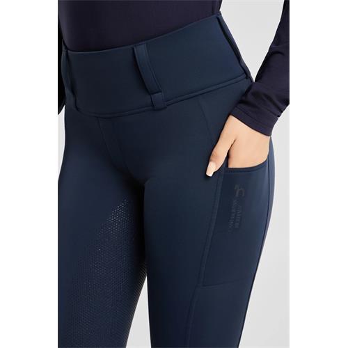 Dámské termolegíny Horze Anya, AW 26/27, modré - vel. 38 Dámské termolegíny Horze Anya AW 26/27, modré, vel. 38