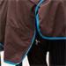 Nepromokavá deka s vyšším krkem IRH Limited, s fleecem, hnědá - vel. 155/205 cm Deka s vyšším krkem IRH Limited, fleece, hnědá, 155/205