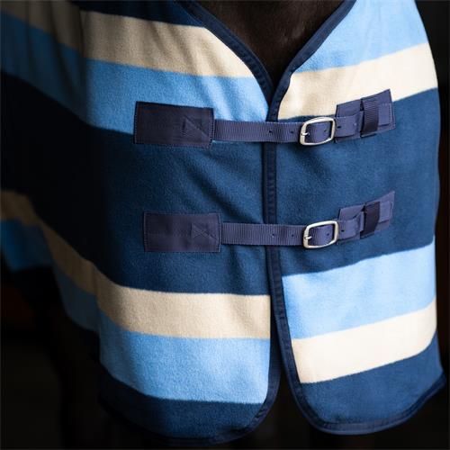 Odpocovací deka IRH Stripe, modrá - vel. 145/195 cm Deka odpoc. IRH Stripe, modrá, vel. 145/195