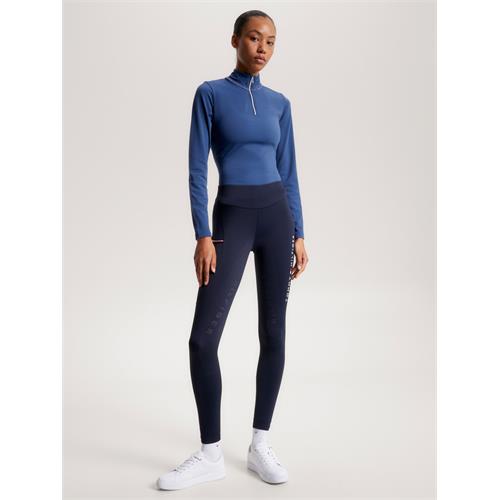 Dámské termolegíny Tommy Hilfiger Elmira, AW 26/27, modré - vel. S Dámské termoleginy Tommy Hilfiger Elmira, AW 26/27, modré, vel. S