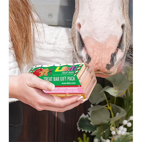 Pamlsek LIKIT Treat bar Xmas Vánoční edice, balení 4 ks Pamlsek LIKIT Treat bar Xmas Vánoční edice, balení 4 ks