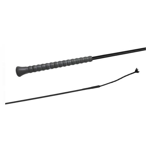 Drezurní nylonový bič Fleck - 100 cm Bič drezurní FLECK, nylon, gumová rukojeť, 100 cm