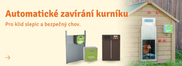 Automatické zavírání kurníku