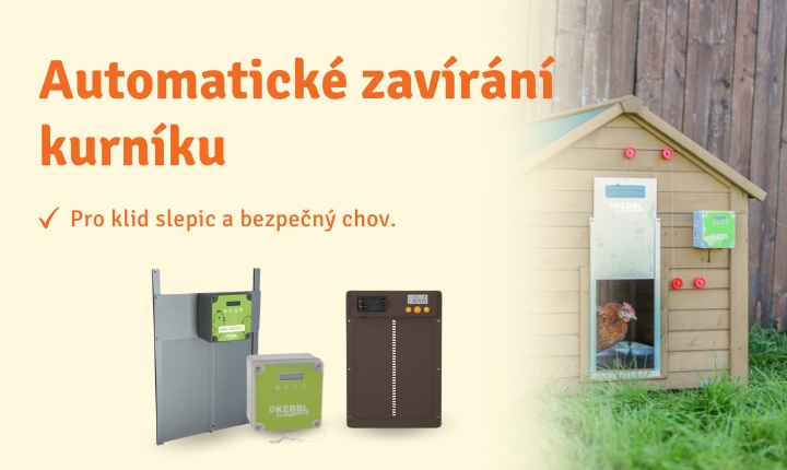Automatické zavírání kurníku