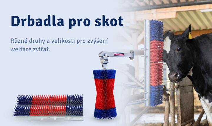 Drbadla pro skot do stájí