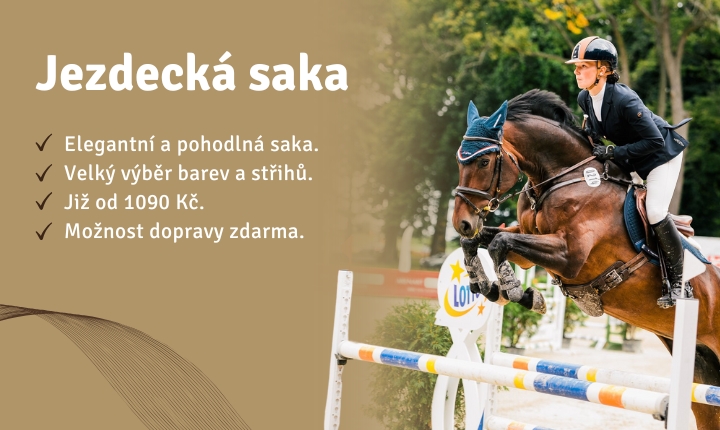 Závodní jezdecká saka