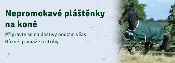 Nepromokavé deky na koně