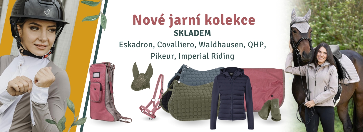 Nové jarní kolekce pro jezdce