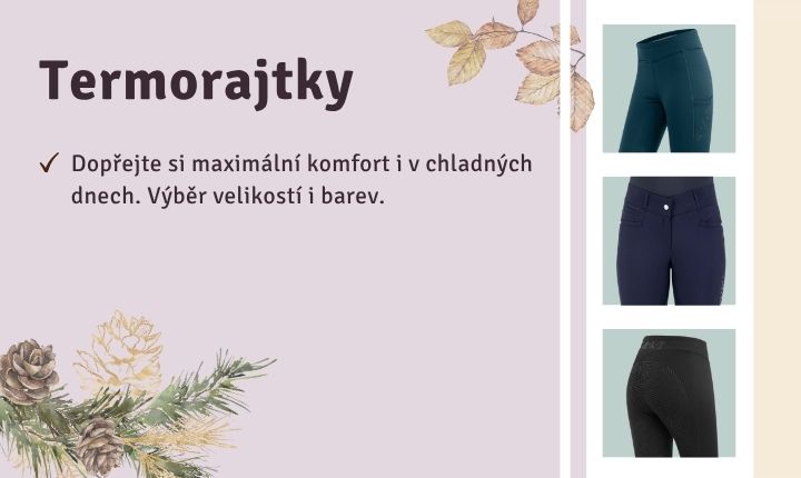 Termorajtky a zateplené legíny