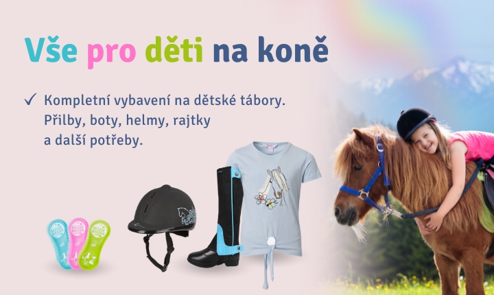 Vše pro děti na koně