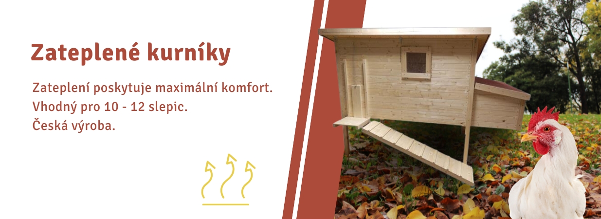 Zateplené kurníky