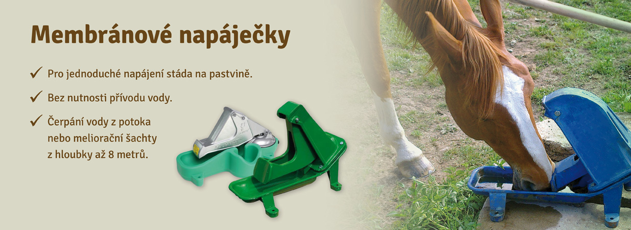 Membránové napájačky