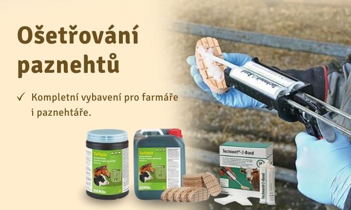 Ošetřování paznehtů