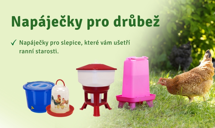Napáječky pro drůbež