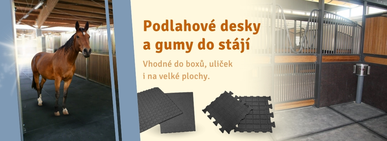 Podlahové desky do stájí