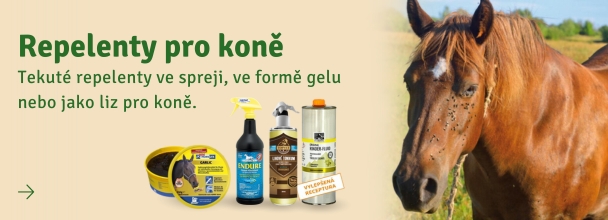 Repelenty pro koně